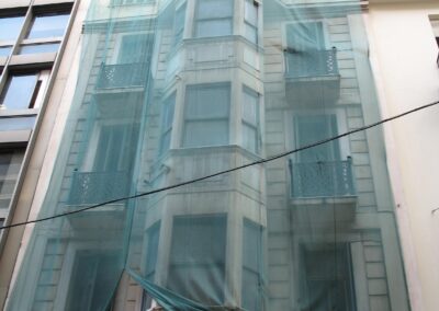 Αντιστήριξη Όψης Διατηρητέου Κτιρίου στην Αθήνα
