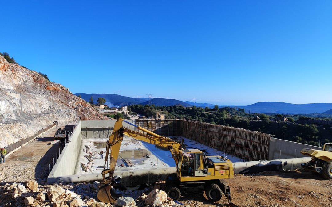 Δεξαμενή Αρδευσης χωρητ. 7.000 m3, Ανάβαλος Αργολίδος